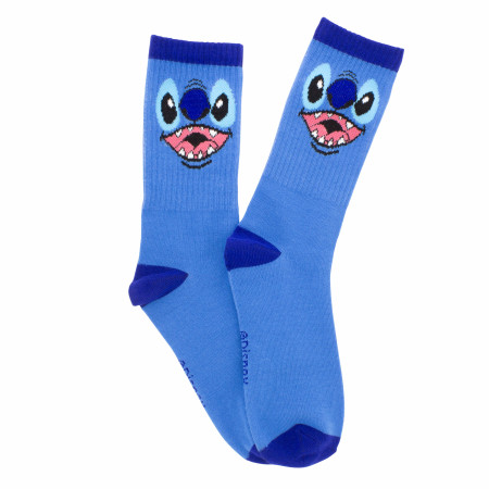 Lilo & Stitch Big Face Crew Socks